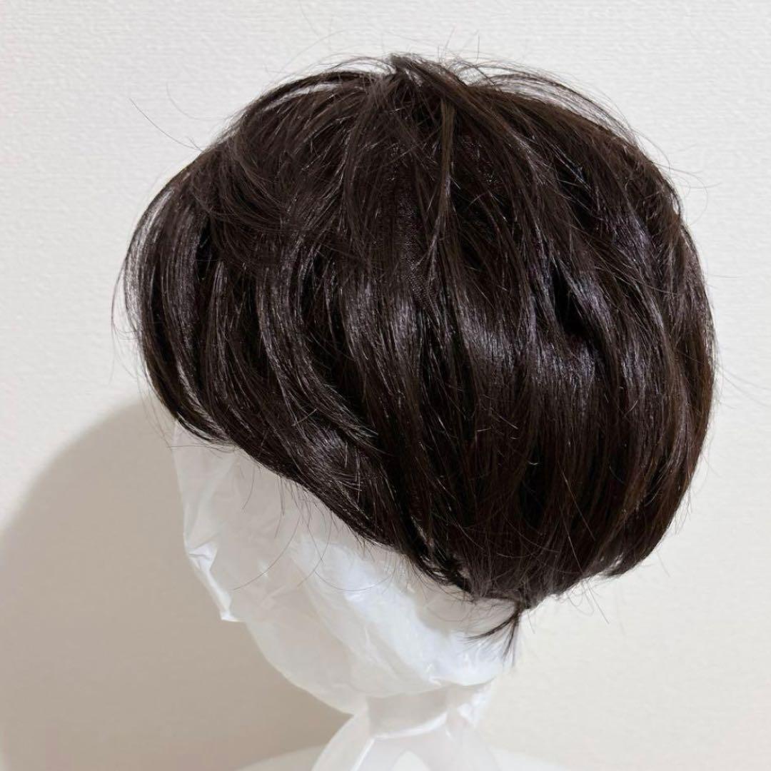 ふわり未使用品フルウィッグonのみ 箱無し ショートヘア ブラウン 医療用
