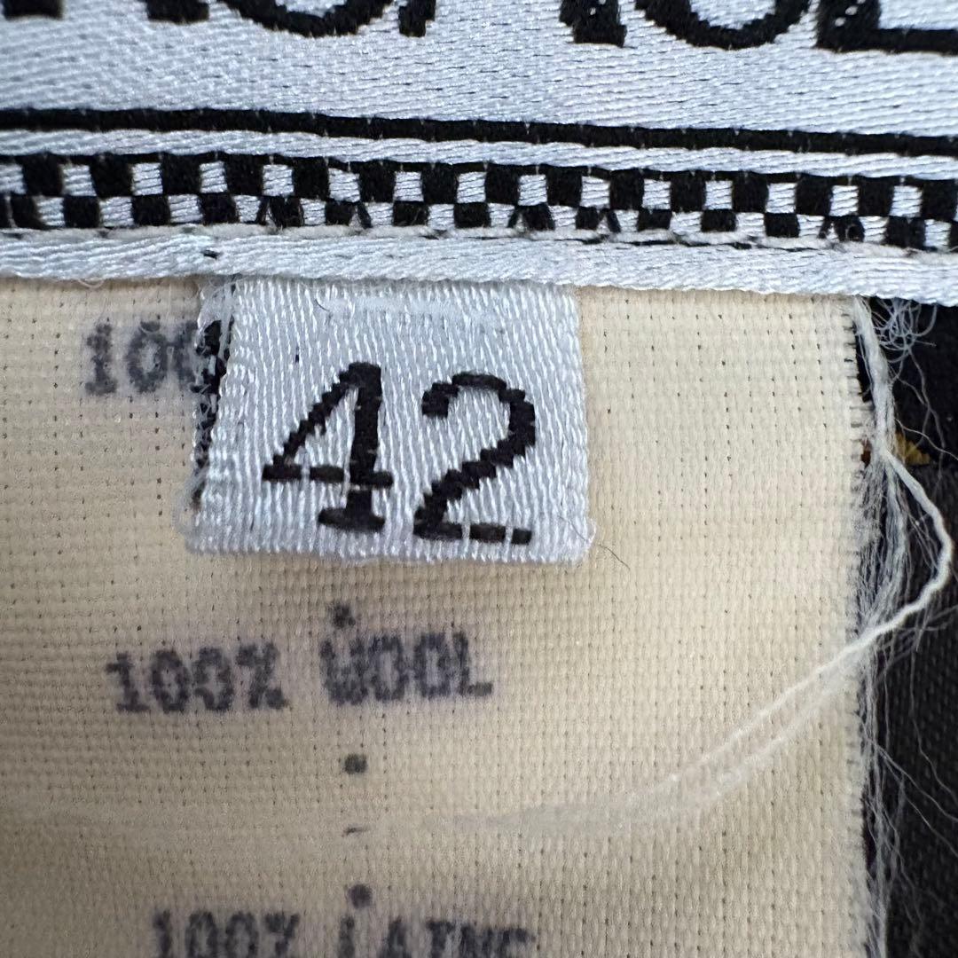 希少　美品✨GIANNI VERSACE バロック柄 ウールスカート 42