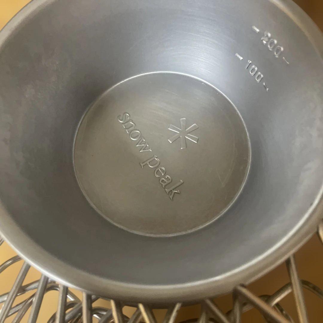 スノーピーク　ステンレスシェラカップ10個セット