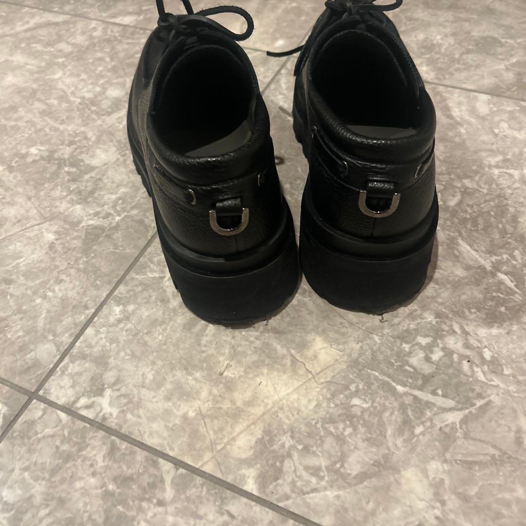 Sergio Rossi ブラックモカシンシューズ　61/2