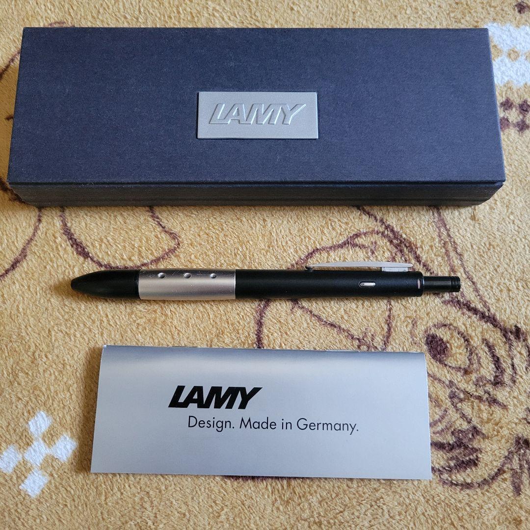 値下げ交渉可] 廃盤 LAMY ラミー 4pen 振り子式 ブラック 箱付き