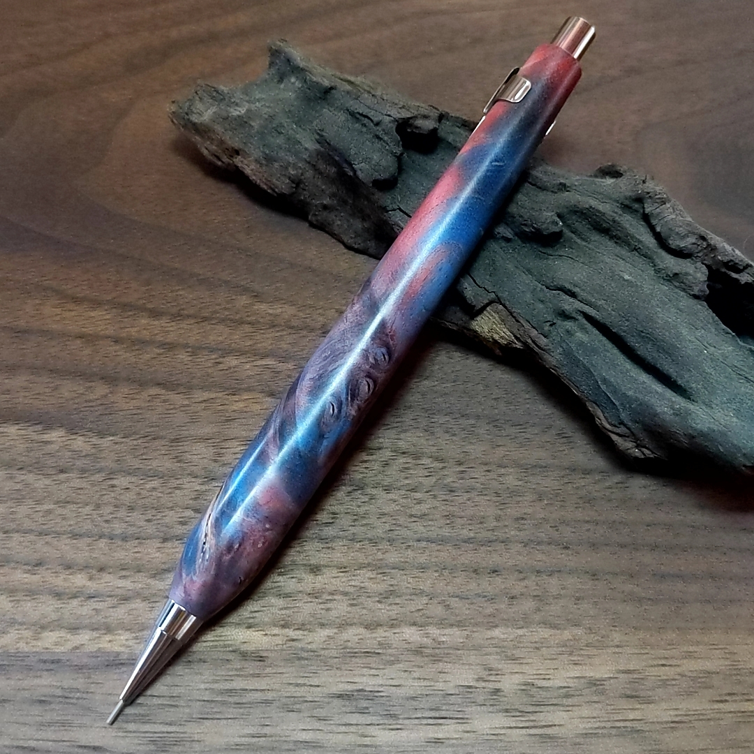 スタビライズドウッドのシャープペンシル No.012 - 工房 TAISHI