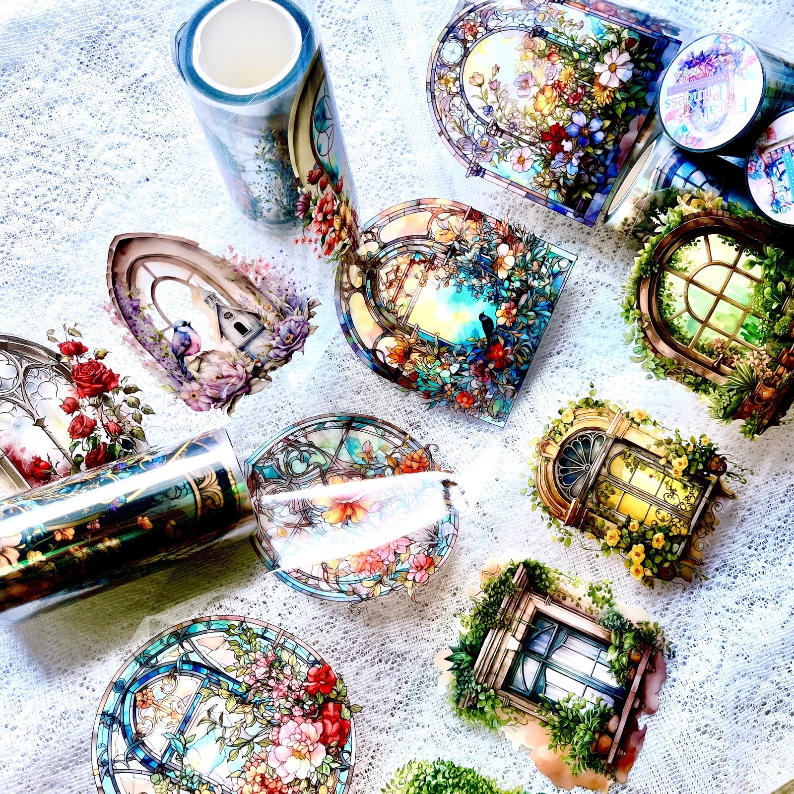 フローラルプリンセスSakuraStory PETテープ6種 フローラルプリンセス