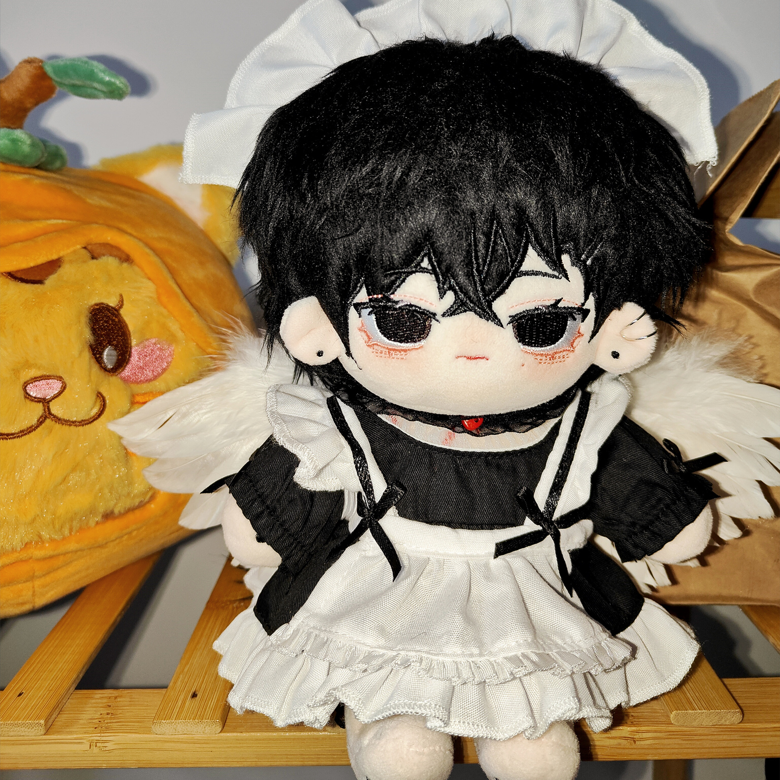 メイド服の女の子 きせかえあみぐるみ人形 ハンドメイド セット