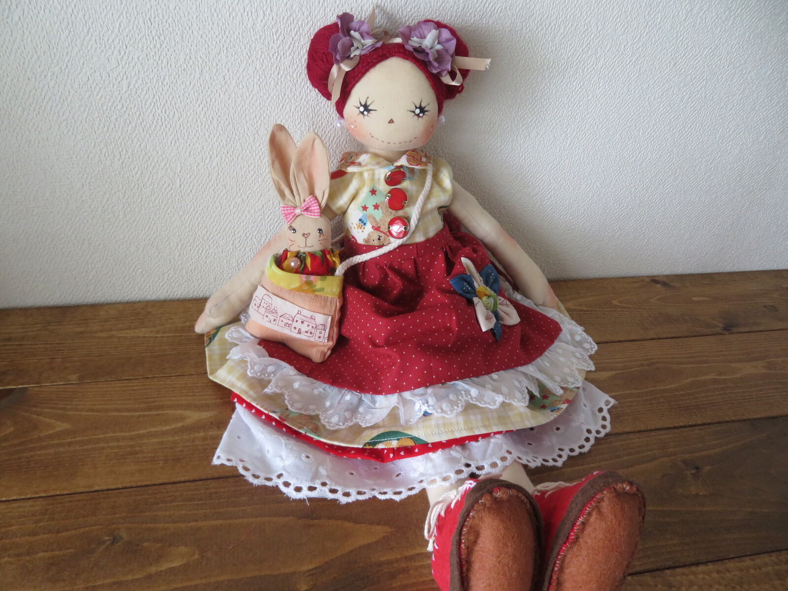 みえりん♥さん専用 いちご柄❤️ドールチャーム ハンドメイド