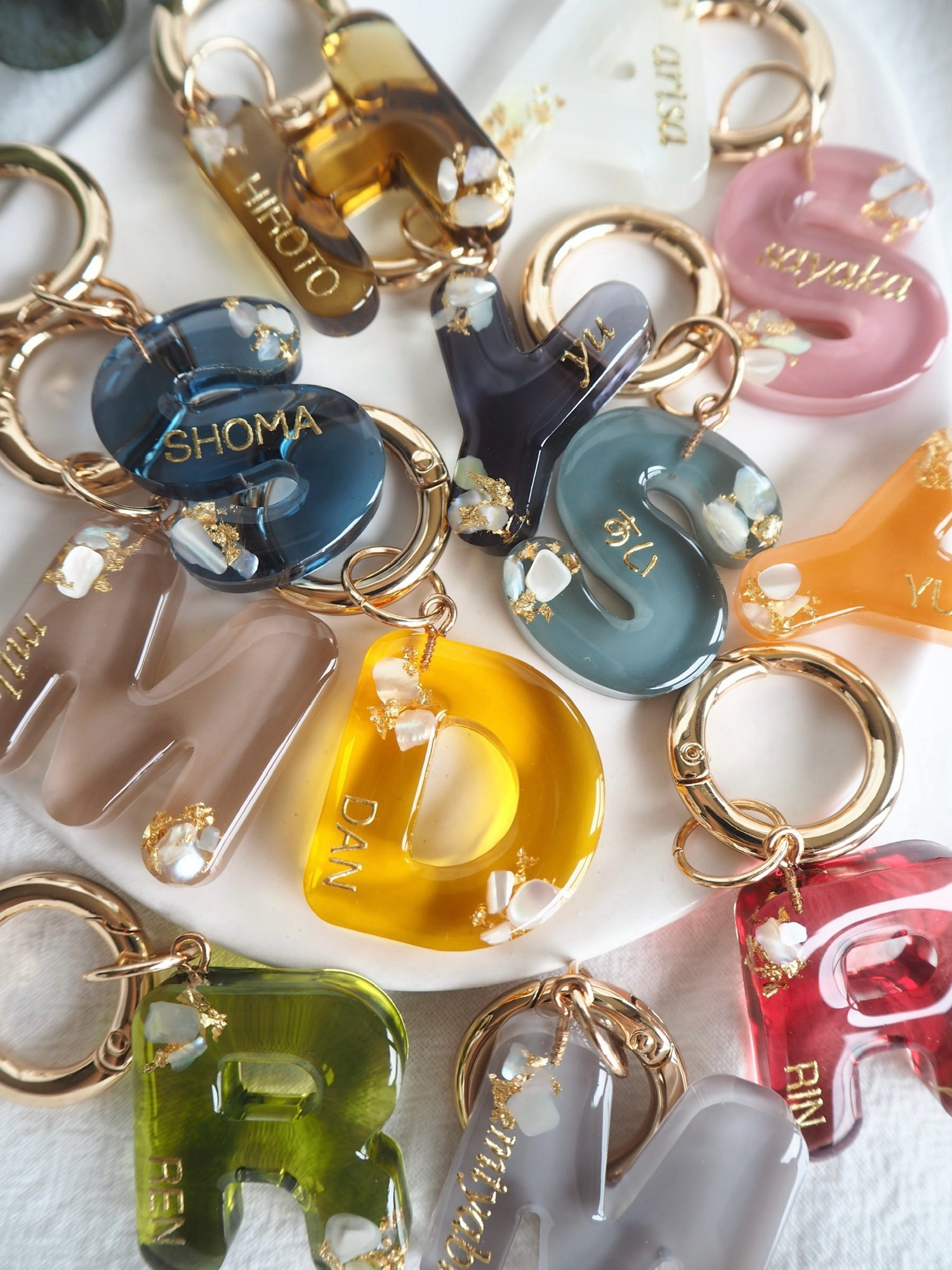 森田様ご確認用 レジンで写真チャーム オーダー品