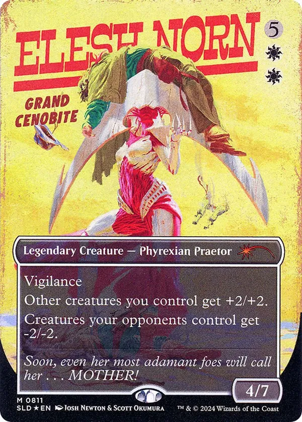 Elesh Norn, Grand Cenobite (0811) (Rainbow Foil) • Secret Lair