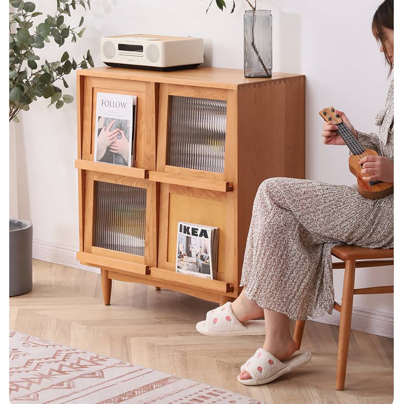 バーム キャビネット 木製 北欧風 棚