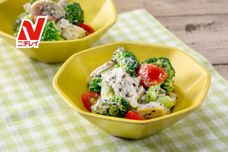 ささみブロッコリー - レシピ - 冷凍食品・冷凍野菜はニチレイフーズ