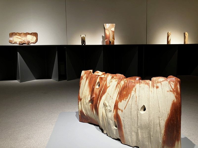 伊勢崎淳さん個展、東京で始まる 「卒寿」感じさせない独創の世界