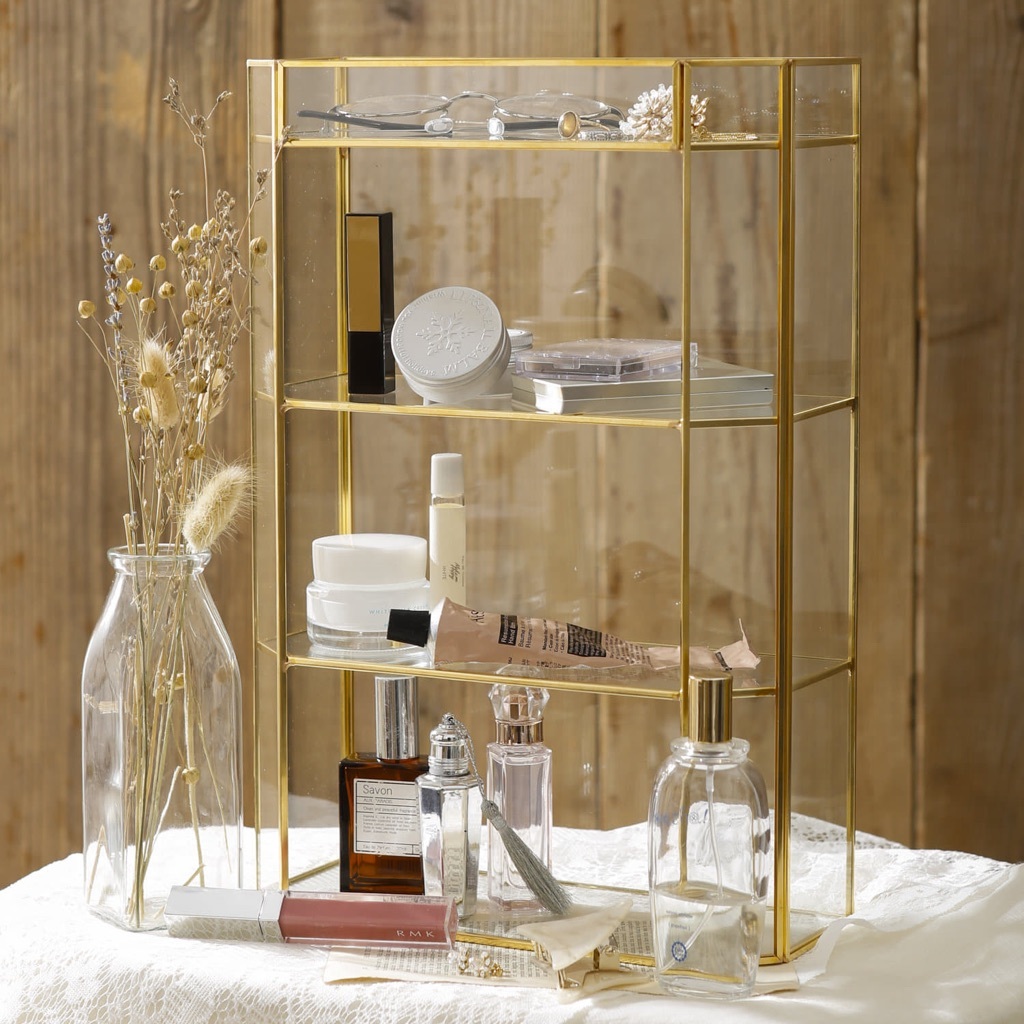 salut! サリュ ガラスケース ショーケース ガラスハウス キャビネット