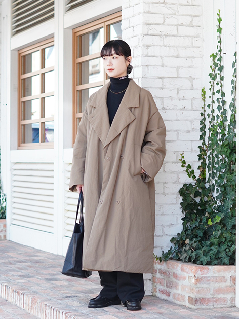 クラネ CLANE COLOR DOWN CHESTER COAT CLANE - カラーダウン
