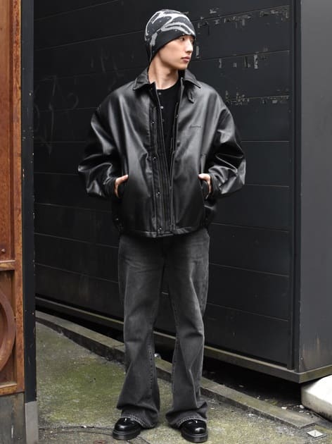 NAUTICA ノーティカ レザージャケット 牛革 ライダース XL NAUTICA