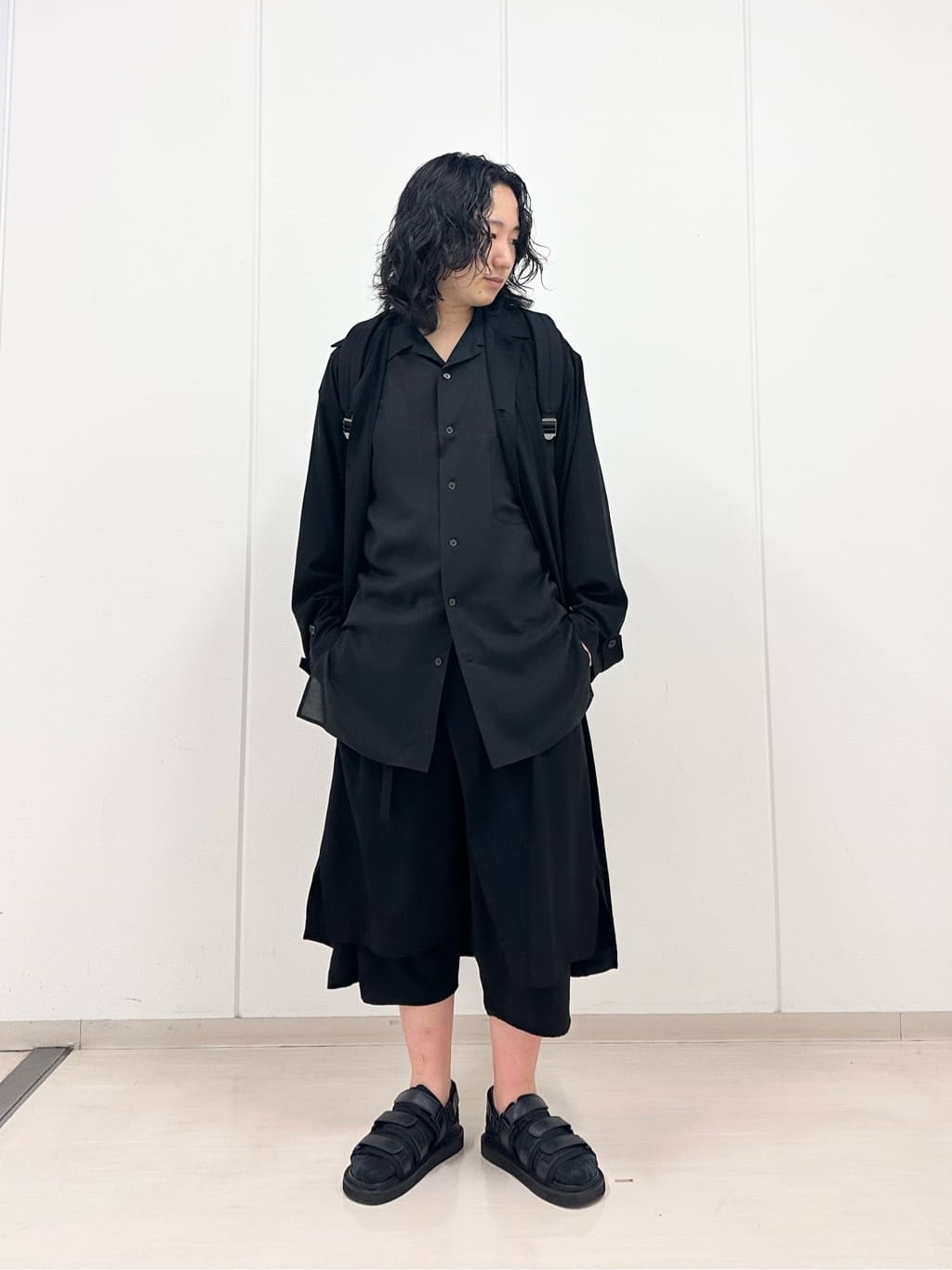 ヨウジヤマモトプールオム 19aw ヨウジヤマモト 19aw ラップパンツ