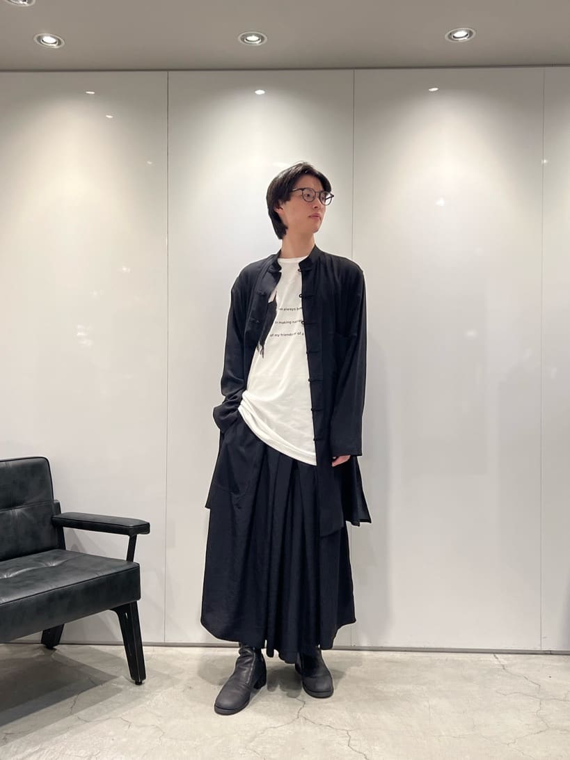 syteヨウジヤマモト 袴 バルーンサルエルパンツ 黒3号 Yohji Yamamoto