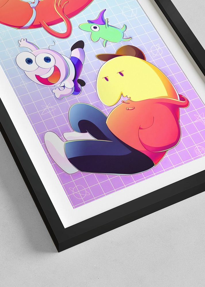 Smiling Friends posters & prints by SuZukaki - Printler