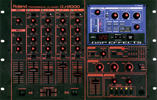 Roland DJ-2000 DJミキサー