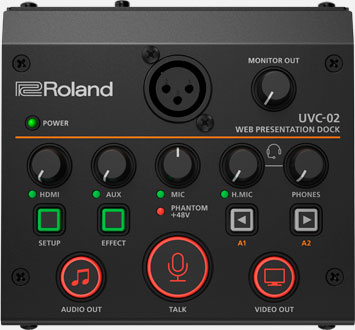 Roland Pro A/V - UVC-02 | Web Presentation Dock