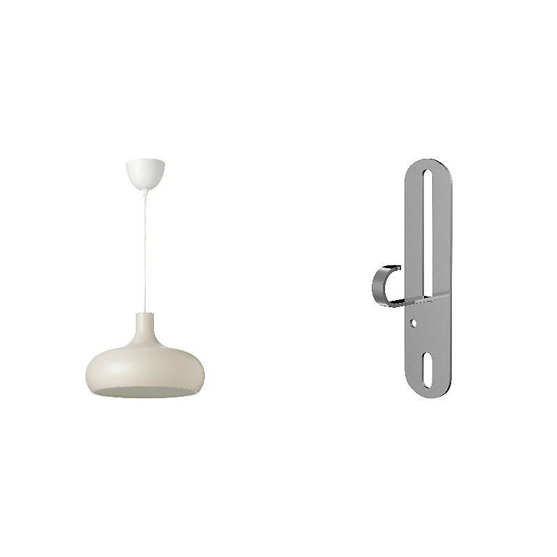 VÄXJÖ pendant lamp beige - IKEA