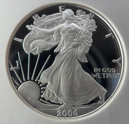 2006年 アメリカイーグル 1オンス銀貨プルーフコイン NGC PF70