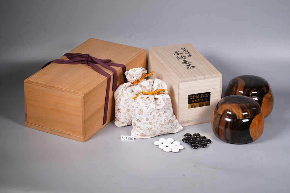 0187 碁石 蛤白 那智黒 10.4mm37号 Go pieces Go 0187 碁石 蛤白 那智