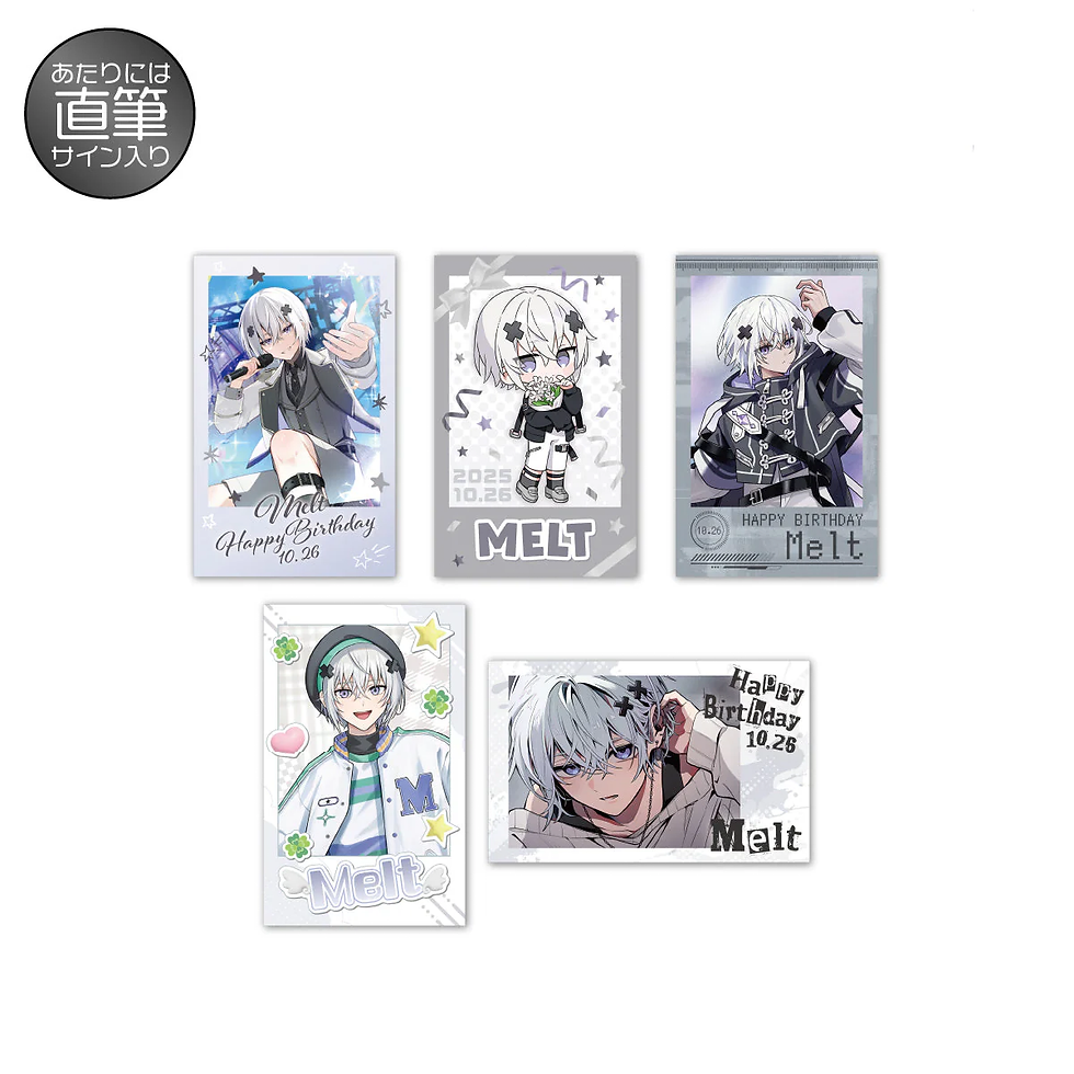 🎂【グッズ】 メルト・ダ・テンシ BIRTHDAY GOODS 2025｜受注スタート！