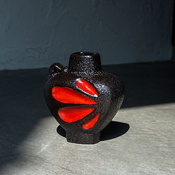 ES Keramik Fat Lava Vintage Flower Vase | 阿佐ヶ谷セレクトショップ