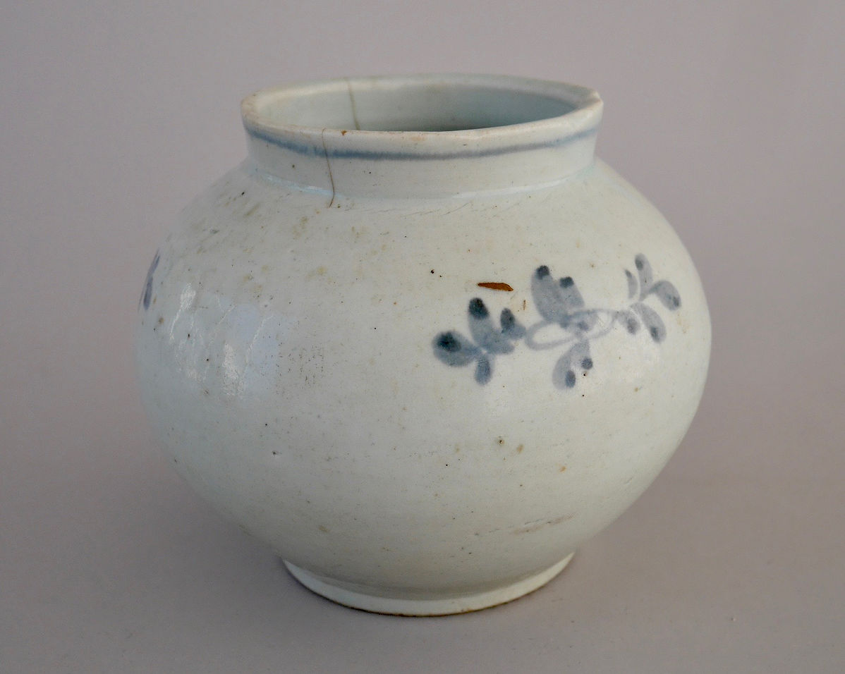 古美術 李朝 染付 徳利(K-A635) 古美術 李朝 染付 徳利(K-A635) 古美術