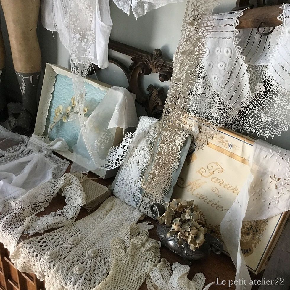 ジャンクジャーナル レースサンプル帳 アンティーク 【公式通販】