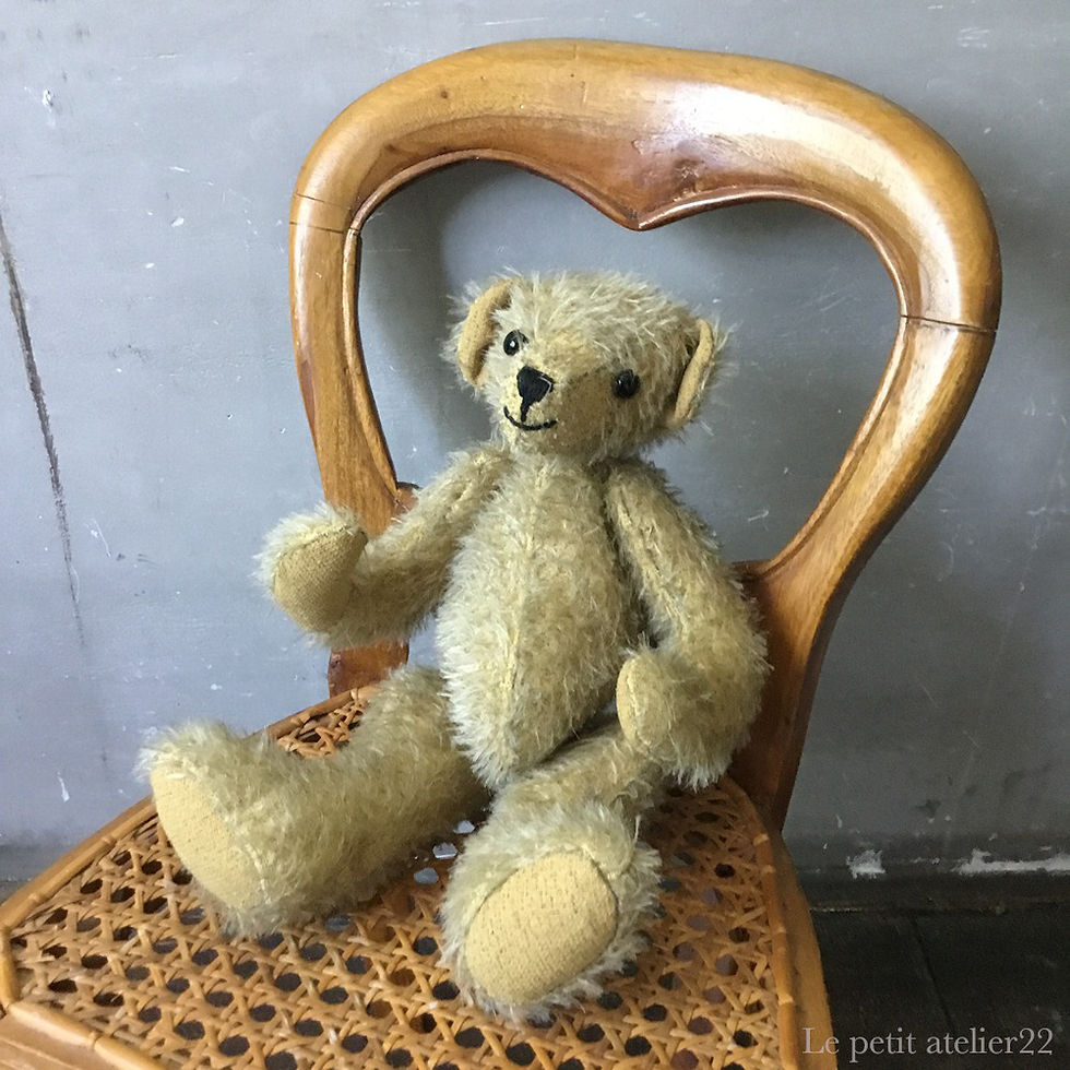 フランス アンティークベア くま 46 cm - ANTIQUE LEAVES アンティーク