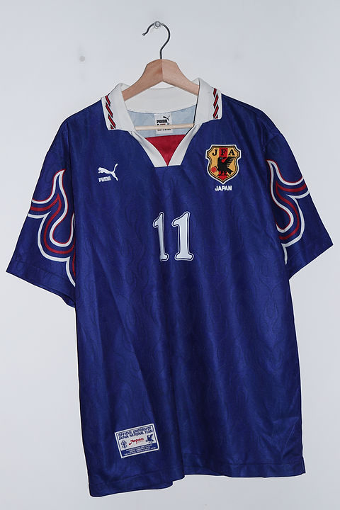 L ユニフォーム 三浦知良 カズ 日本代表 1993 プーマ ドーハ