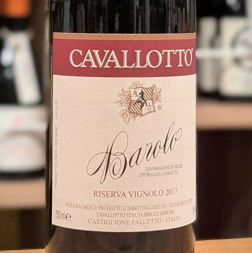 2017 バローロ DOCG リゼルヴァ “ヴィニョーロ” / カヴァロット