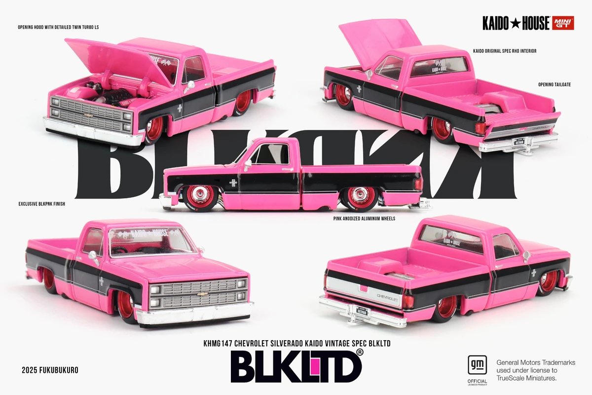 Chevrolet Silverado Kaido Vintage Spec BLKLTD | Kaido House Garage