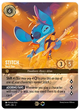 PSA10 ロルカナ スティッチ お気楽サーファー エンチャンテッド PSA10