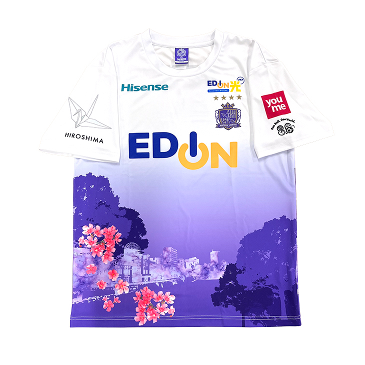 サンフレッチェ広島 2024 ピースマッチ コンフィットTシャツ