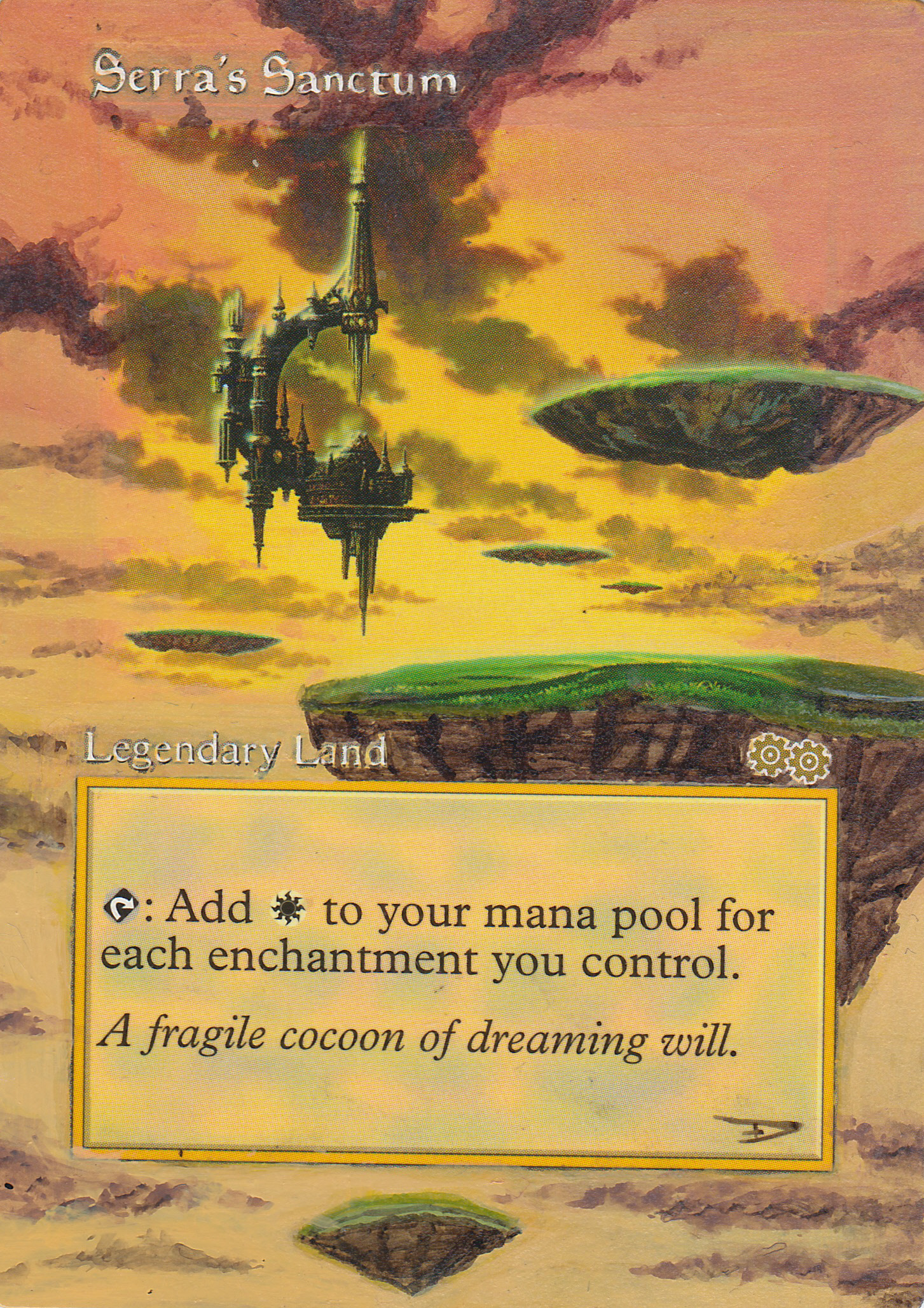 セラの聖域/Serra's Sanctum Serra's Sanctum - Urza's Saga - Magic