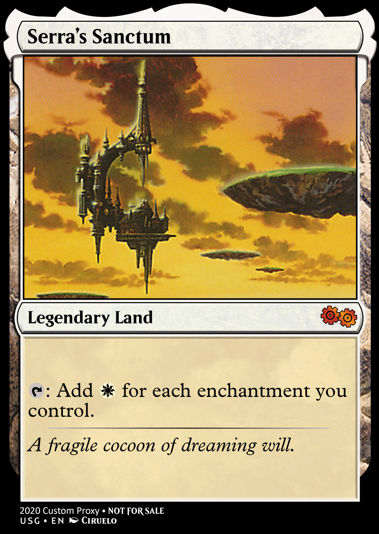 セラの聖域 日本語版 EX]セラの聖域/Serra's Sanctum《日本語》【USG】