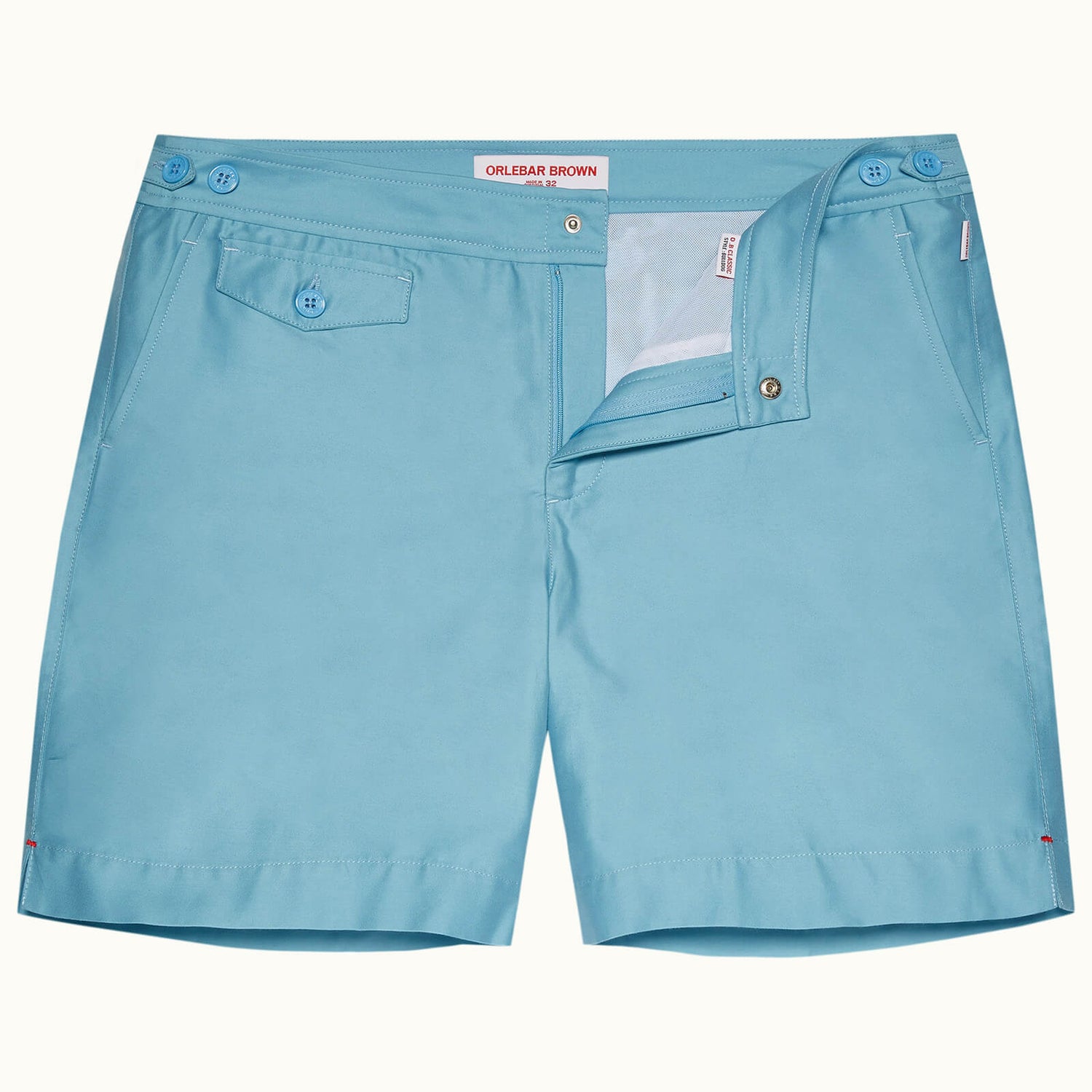 オールバーブラウン 水色 ショートパンツ 30美品