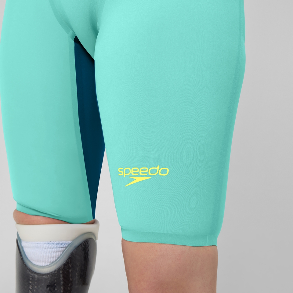 Women's Fastskin LZR Pure Valor 2.0 Openback Kneeskin Turquoise