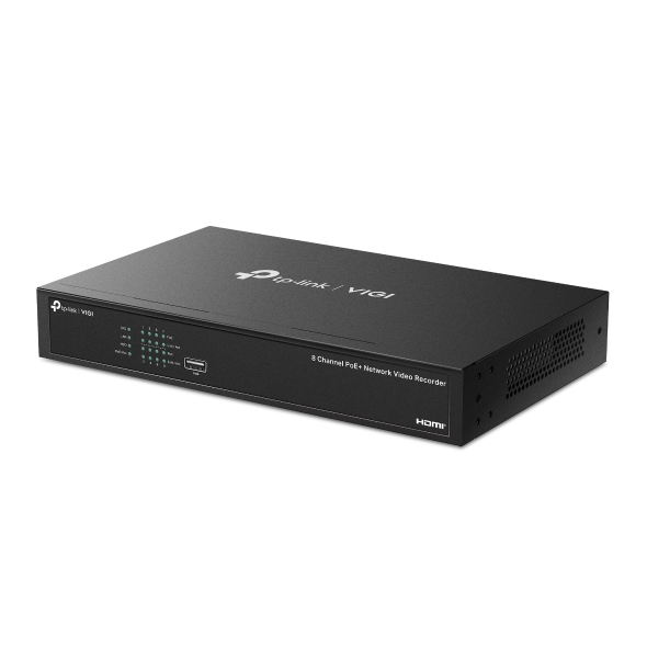 VIGI NVR1008H-8MP | VIGI 8 Channel PoE+ Network Video Recorder