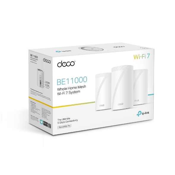 Deco BE65 Pro | BE11000 Whole Home Mesh WiFi 7 System | TP-Link Canada