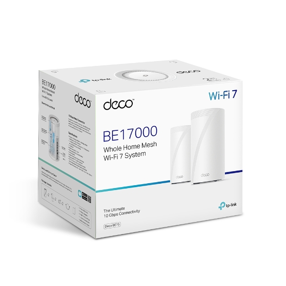 Deco BE75 | BE17000 Tri-Band Whole Home Mesh WiFi 7 System | TP-Link