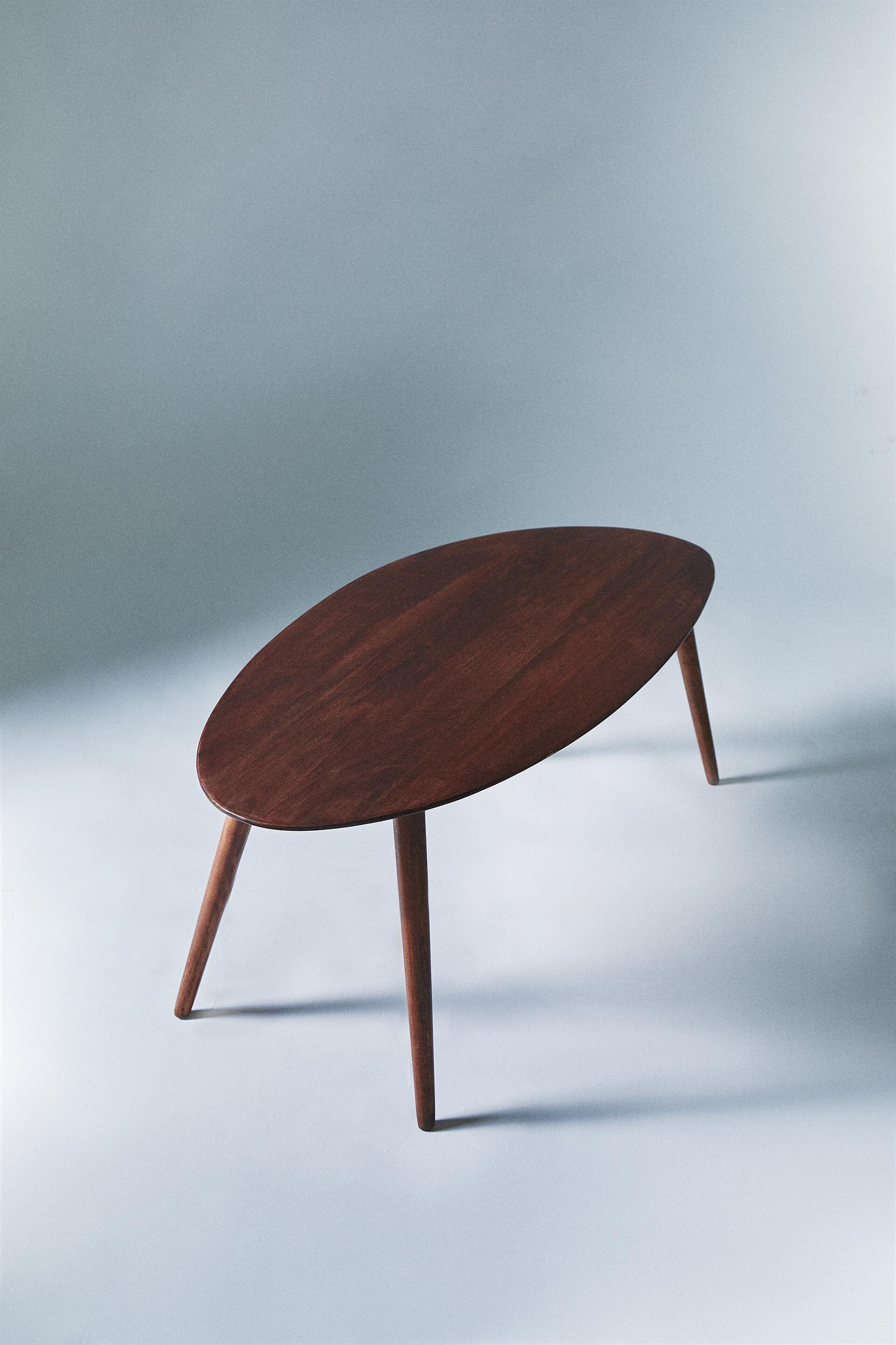 ZARA ザラホーム 面取りウッド コーヒーテーブル 小 ZARA HOME