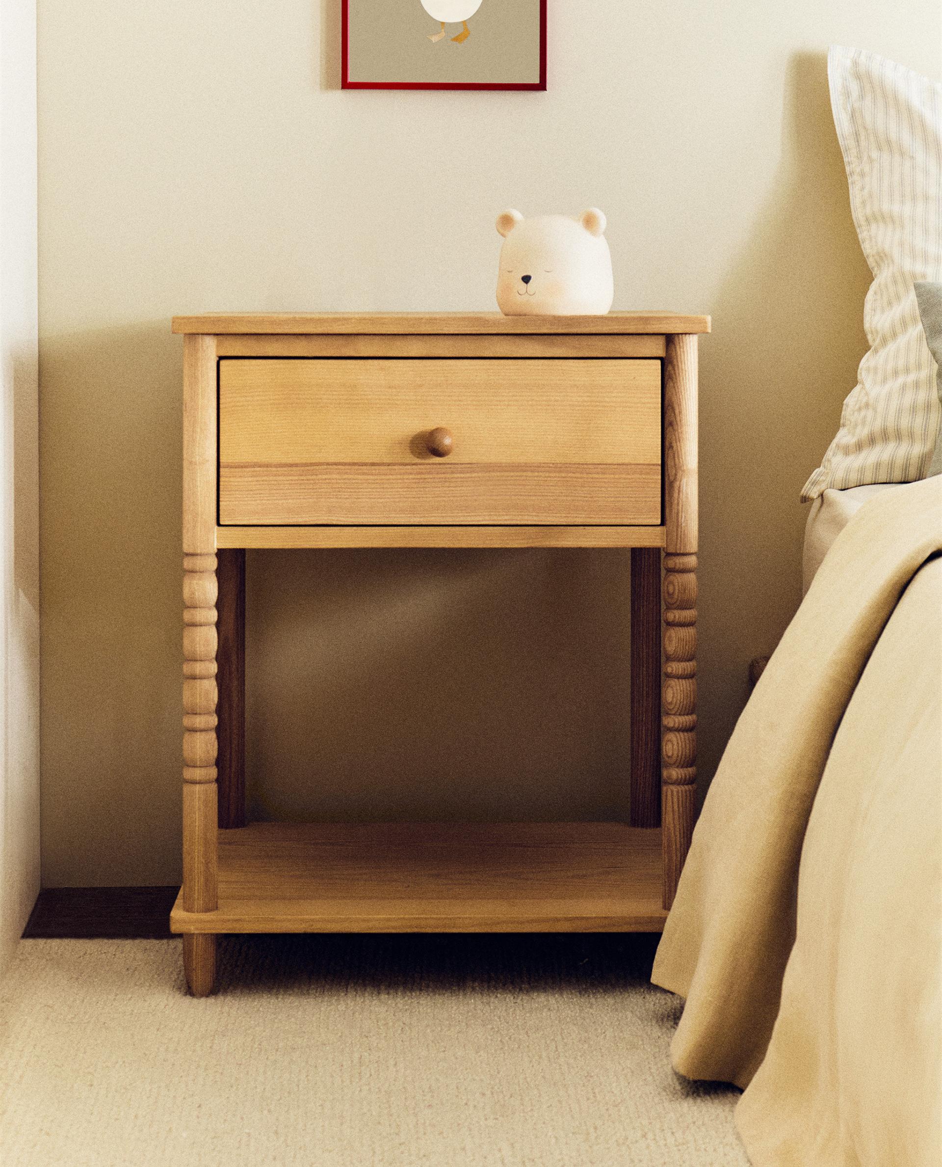 ZARA ザラホーム ベベル ウッドテーブル 70 x 46 x 60 ZARA HOME