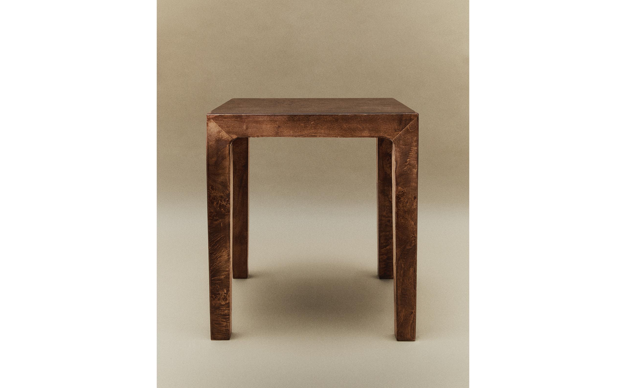 ZARAHOME ウッドサイドテーブル ラタン アウトレット ショップ