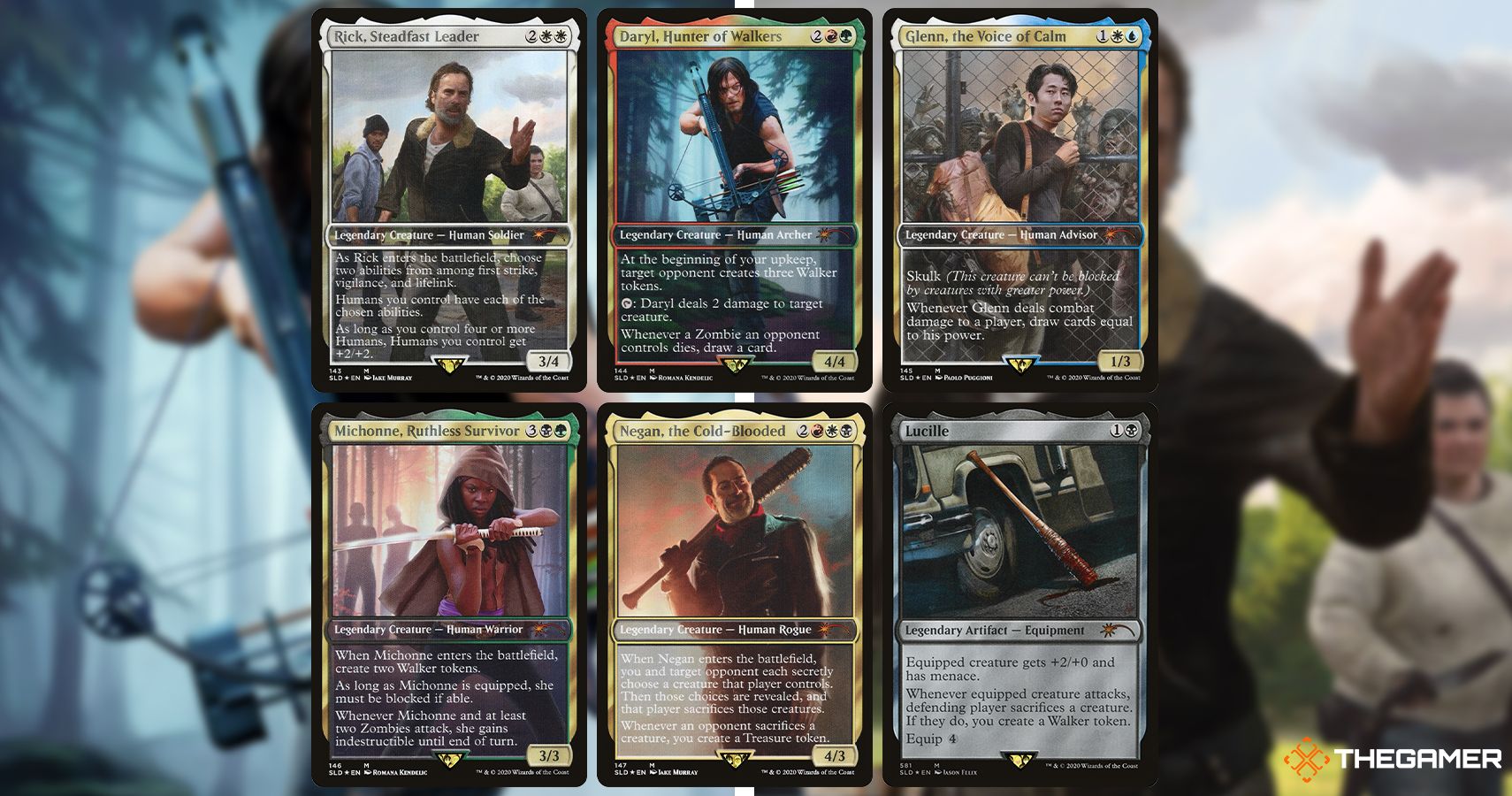 MTG Secret Lair Walking Dead ウォーキングデッド 2 Secret Lair x