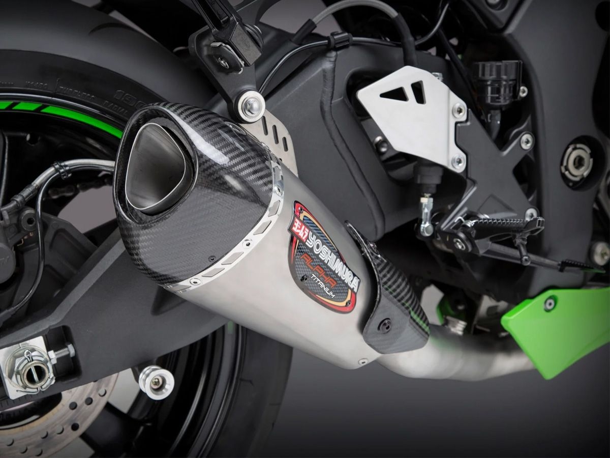 14182NP720 YOSHIMURA SYSTEM 3/4 ALPHA-T INOX KAWASAKI ZX-10R / RR