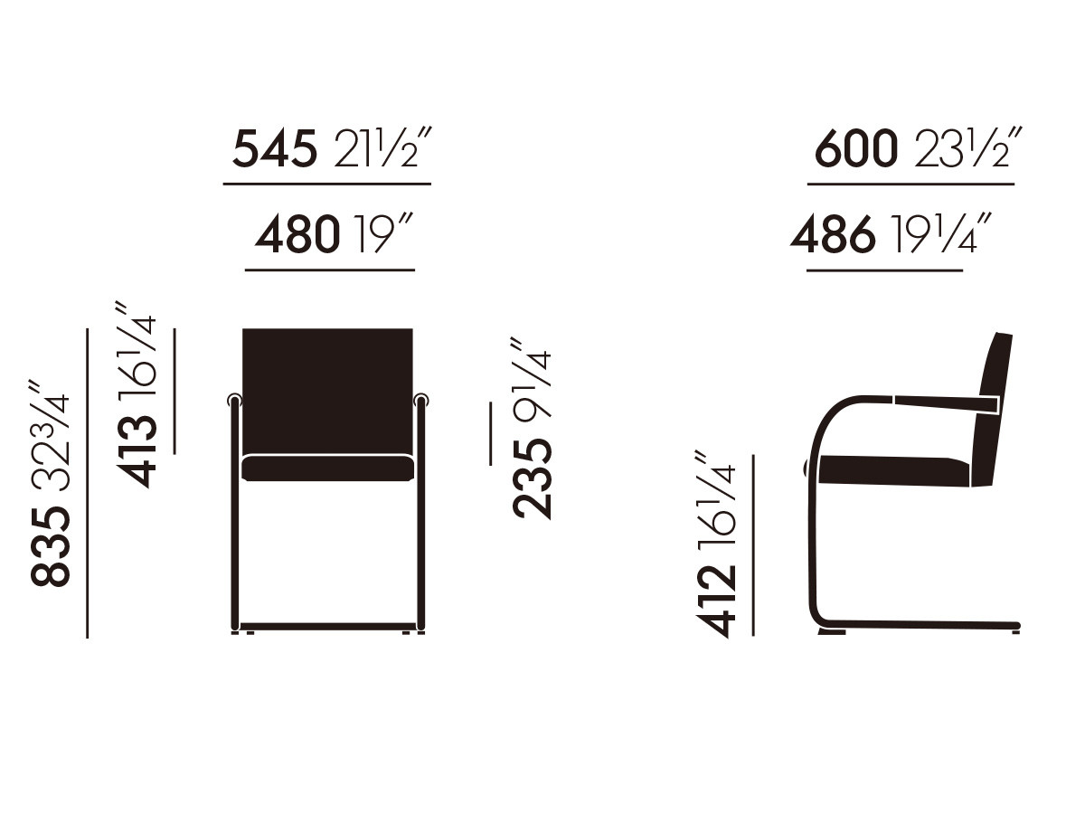 Vitra Visasoft / ヴィトラ ビザソフト ノンスタッキング - インテリア