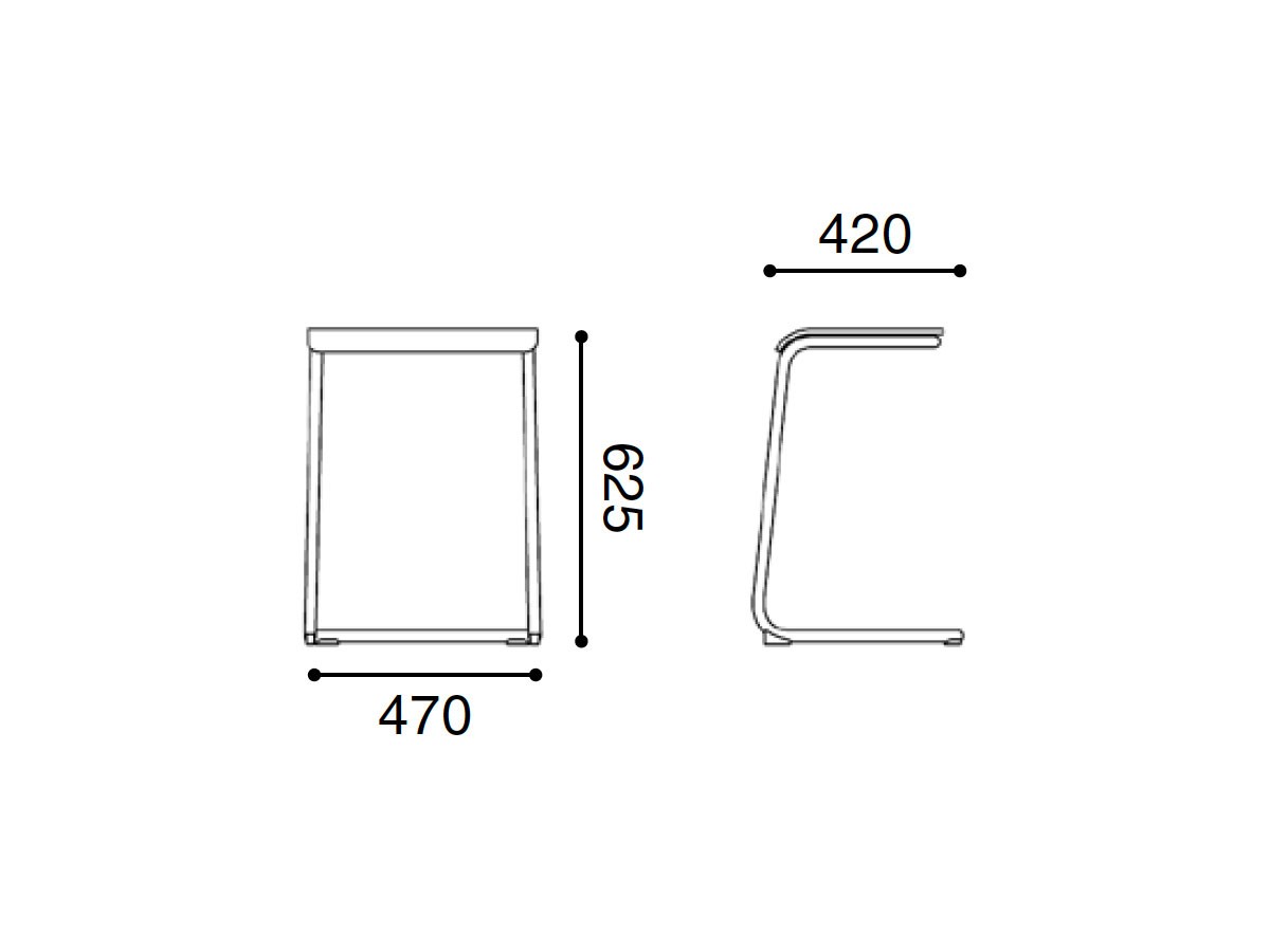 ⑤Knoll/ノル トボガン プルアップテーブル ホワイトxホワイトオーク