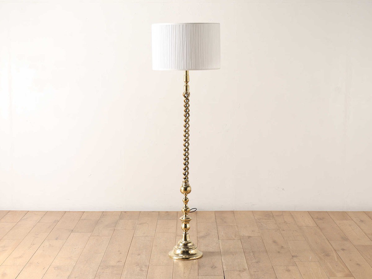 Lloyd's Antiques Real Antique Brass Floor Lamp / ロイズ